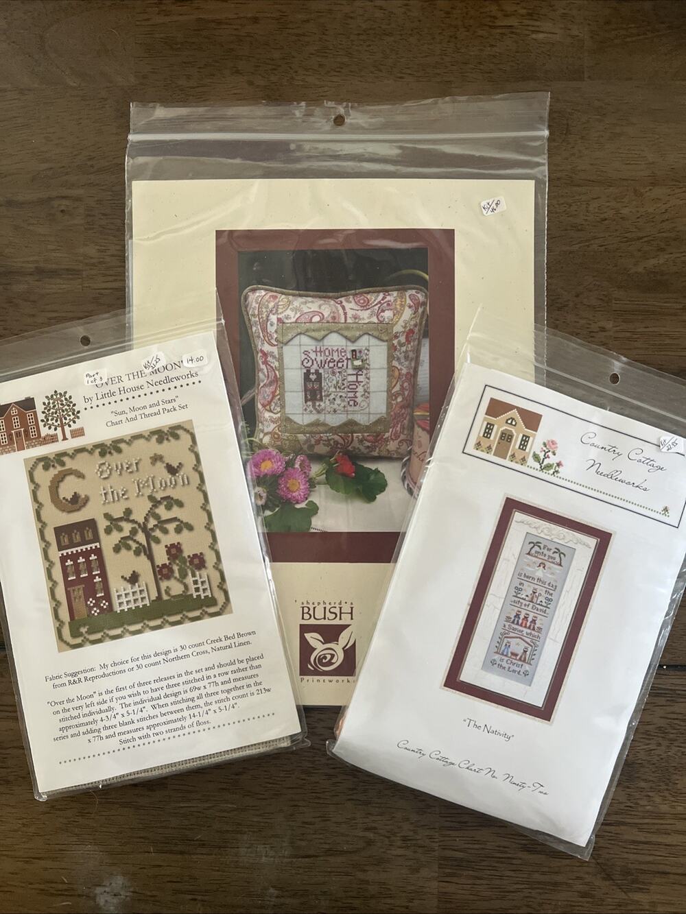 Cross Stitching Kits New Little House Needleworks Shepards Bush Country Cottage